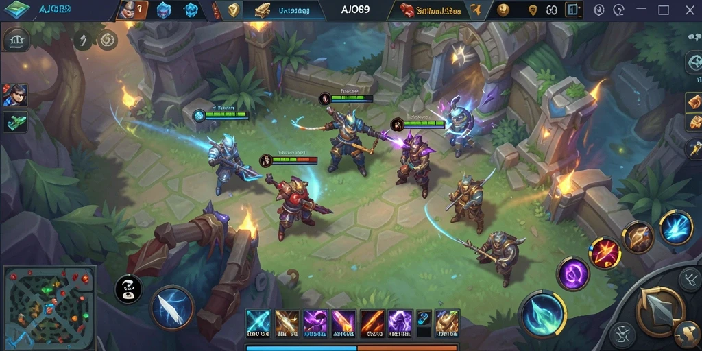 Tampilan gameplay AJO89 yang seru dan menantang.