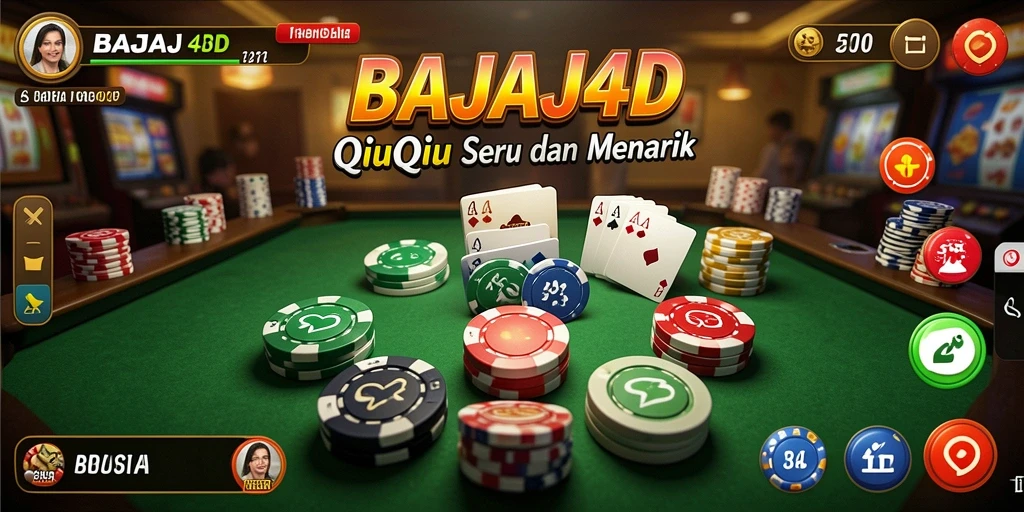 Tampilan menarik dari sesi permainan QiuQiu di BAJAJ4D.