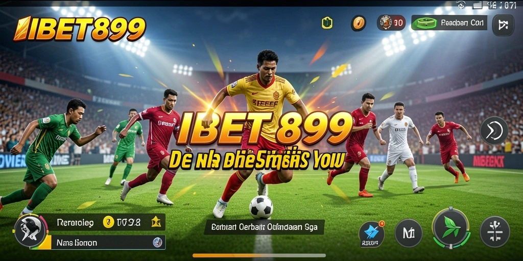 Tangkapan layar menampilkan gameplay seru dari IBET899 saat pertandingan olahraga.