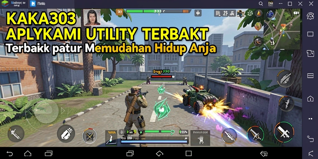 Tampilan utama KAKA303 menampilkan beragam fitur Utility yang memudahkan pengguna.