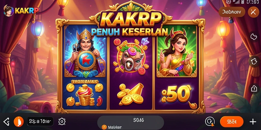 Tampilan menarik dari gameplay KAKRP yang mengasyikkan.