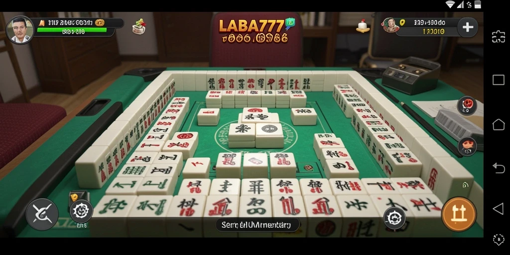 Screenshot LABA777 menampilkan gameplay Mahjong yang seru dan menantang.