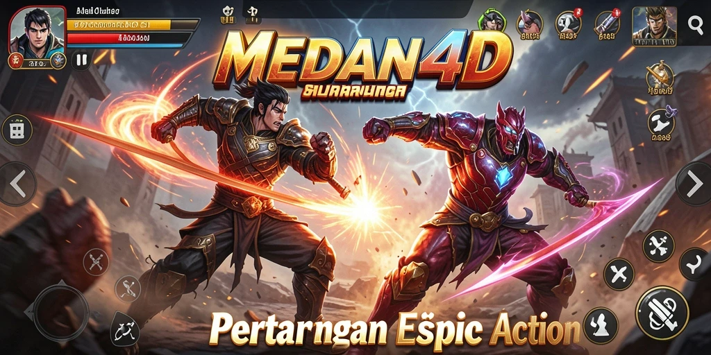 Tampilkan aksi seru dalam laga bertempur MEDAN4D.