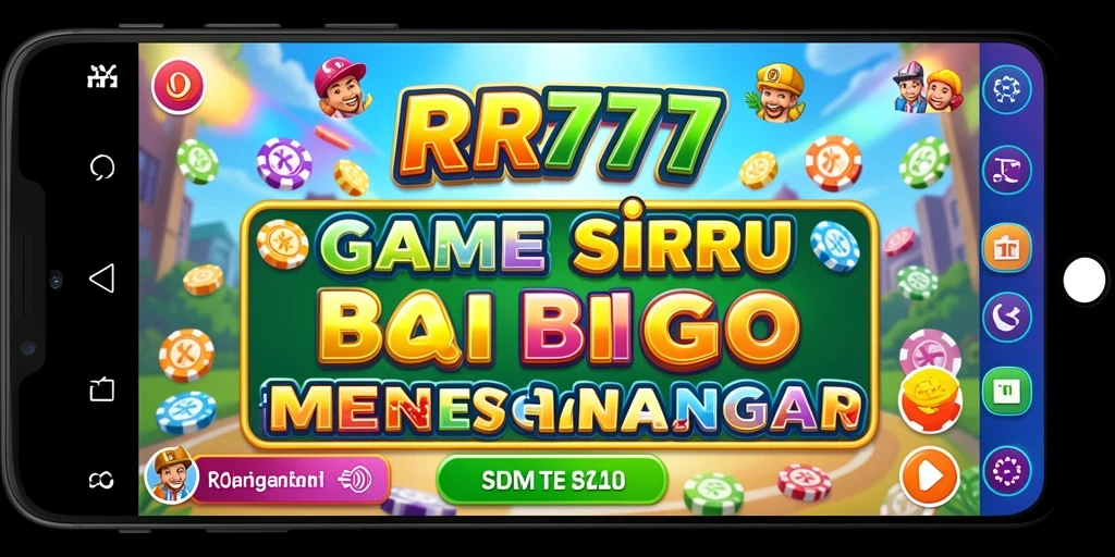 Tampilan gameplay Bingo yang mendebarkan dan interaktif.