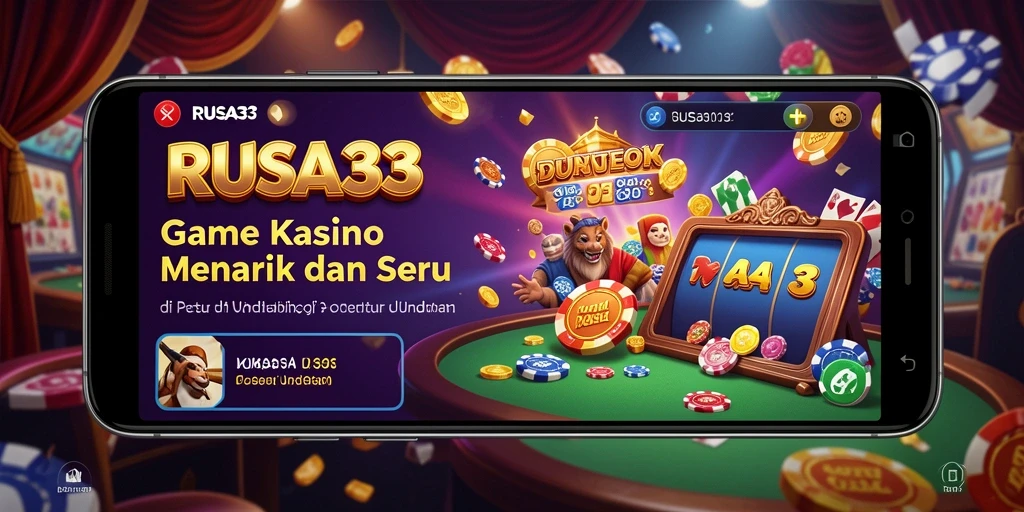 Tampilan gameplay RUSA33 yang seru dan grafis menarik.